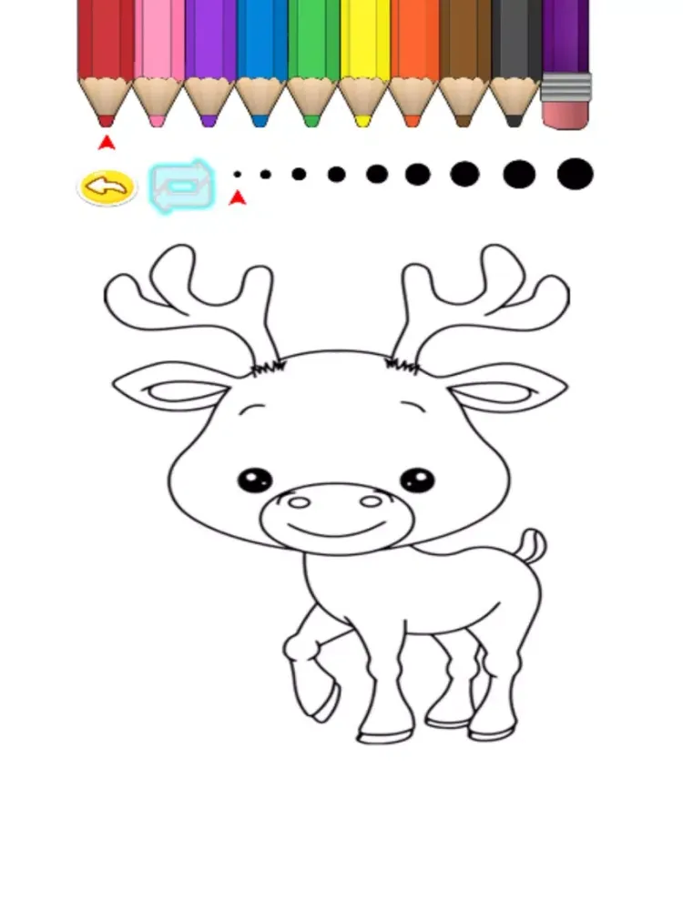 Captures d'écran de Kids Coloring Book - Cute Animals Kumamoto iPad 