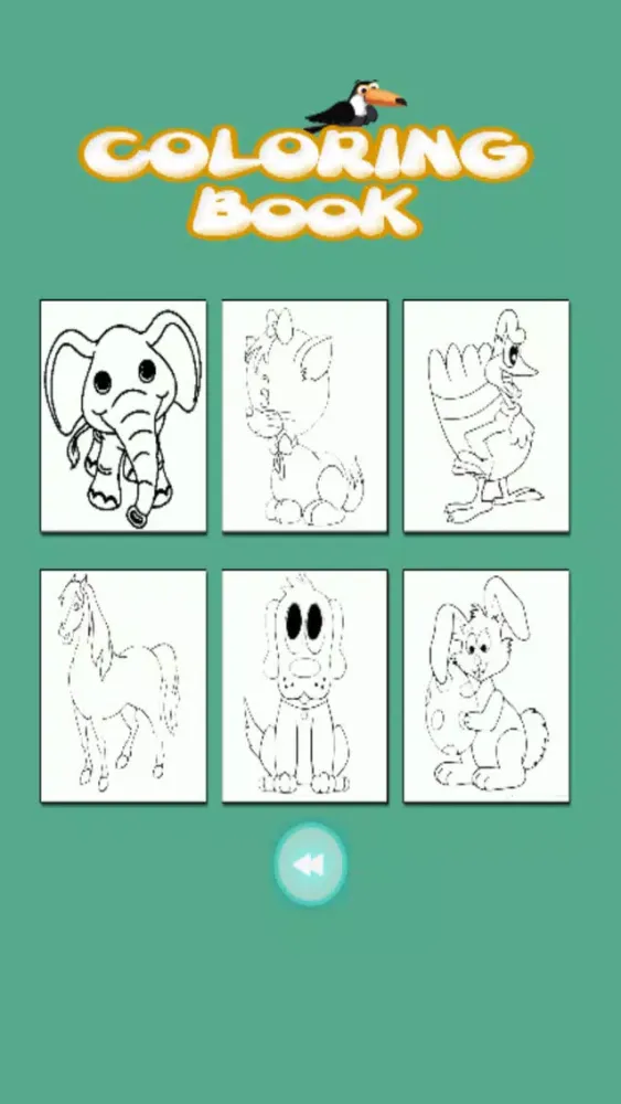 Captures d'écran de Kids Coloring Book - Cute Animals Kumamoto