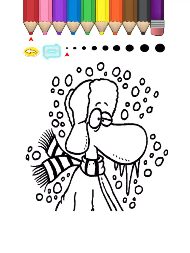 Tangkapan layar Kids Coloring Book - Cute Cartoon 2 iPad 