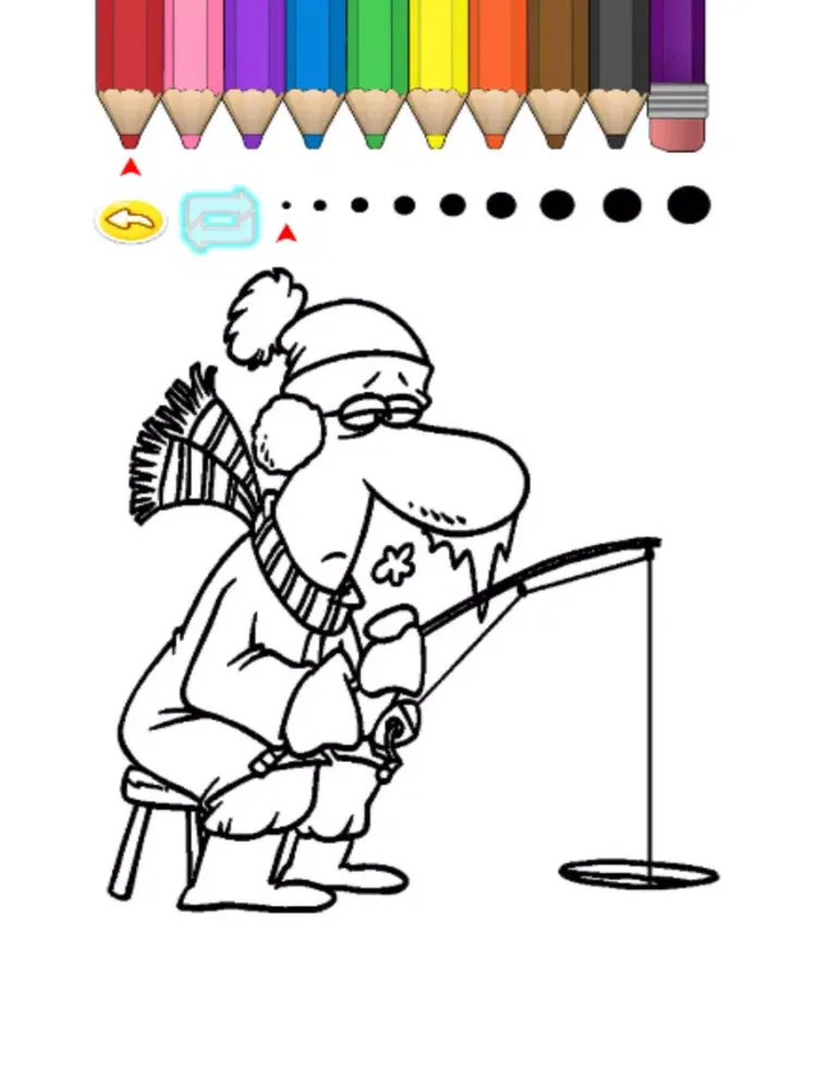 Tangkapan layar Kids Coloring Book - Cute Cartoon 2 iPad 