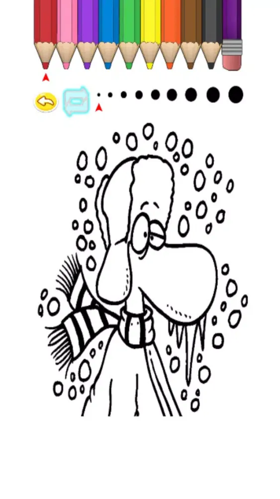 Tangkapan layar Kids Coloring Book - Cute Cartoon 2