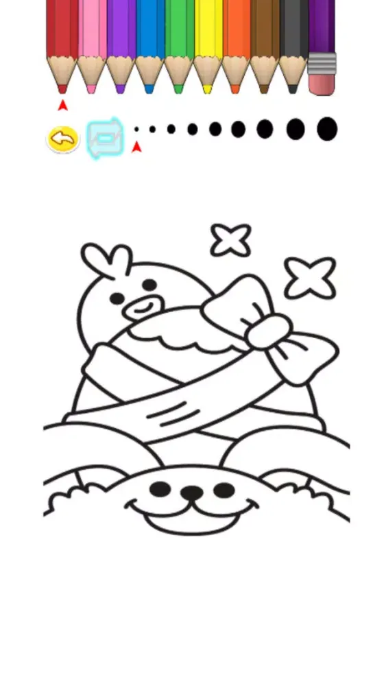Kids Coloring Book - Cute Cartoon 6 Screenshots