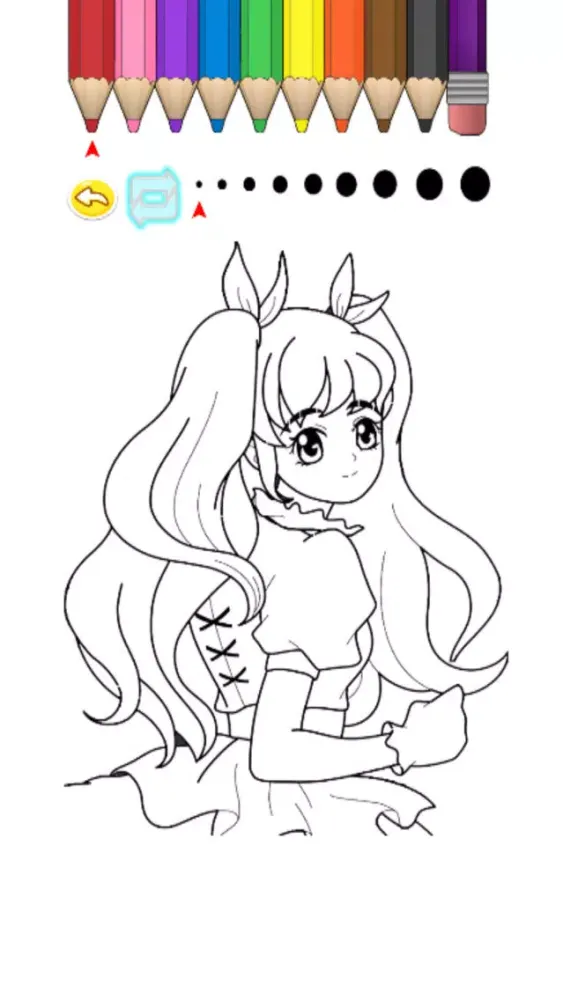 Kids Coloring Book - Princess Chiba سکرین شاٹس