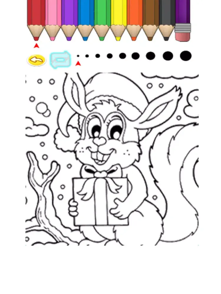 Captures d'écran de Kids Coloring Book - Cute Cartoon Sumire iPad 