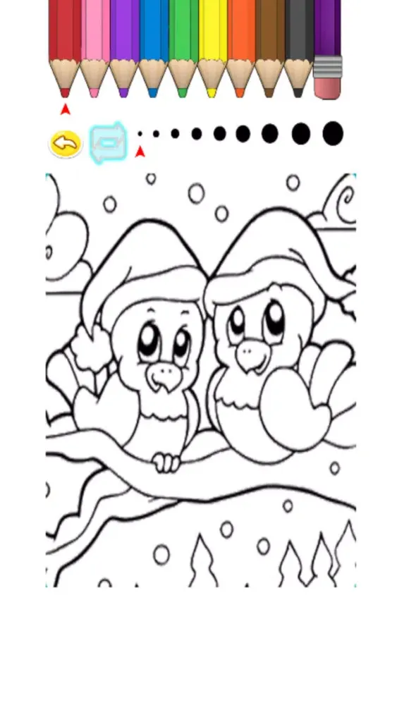 Captures d'écran de Kids Coloring Book - Cute Cartoon Sumire