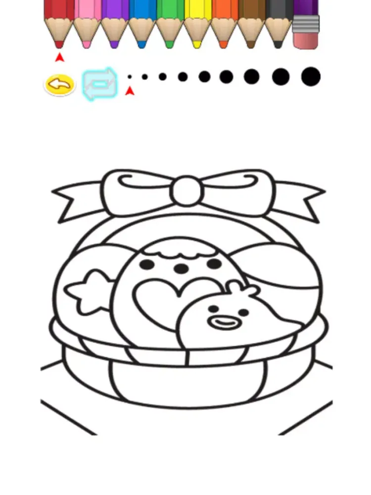 Kids Coloring Book - Cute Cartoon Dinosaur Minami iPad  سکرین شاٹس