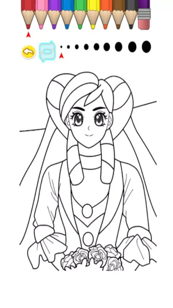 Kids Coloring Book - Cute Cartoon Uemoto Screenshots