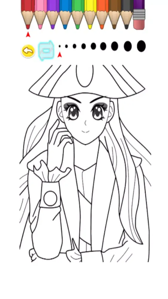 Kids Coloring Book - Cute Cartoon Uemoto Screenshots