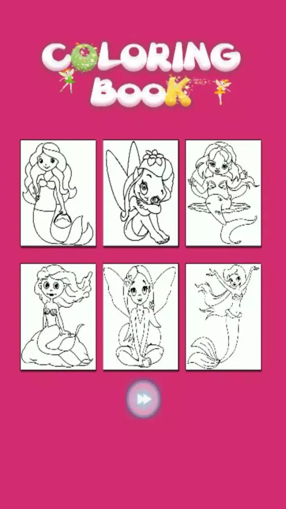 Kids Coloring Book - Princess Cartoon应用截图