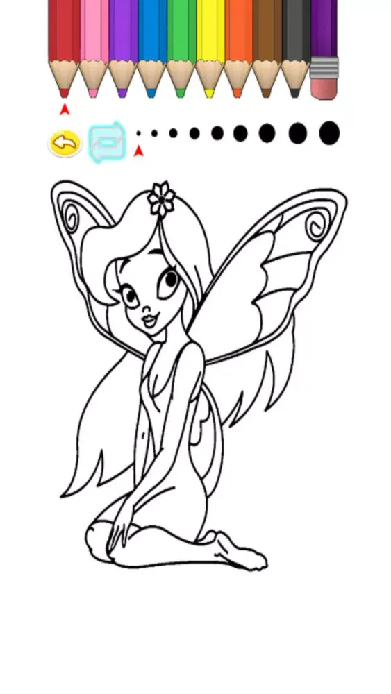 Kids Coloring Book - Princess Cartoon应用截图
