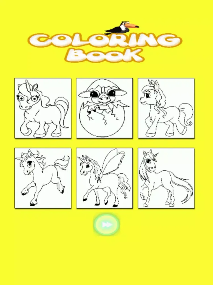 Kids Coloring Book - Cute Animals iPad  スクリーンショット