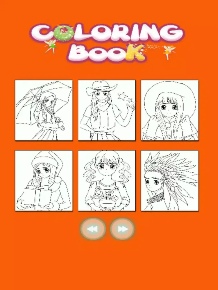 Скриншоты Kids Coloring Book - Princess Kumamoto 2 iPad 