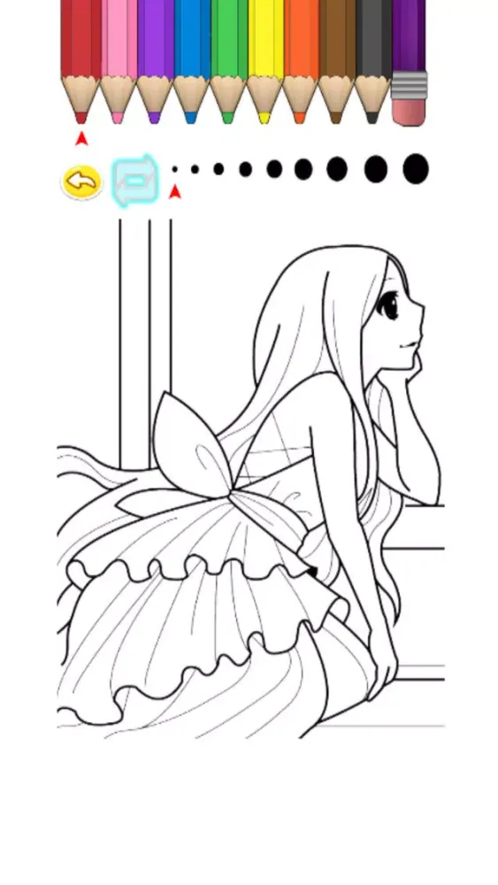 Скриншоты Kids Coloring Book - Princess Kumamoto 2