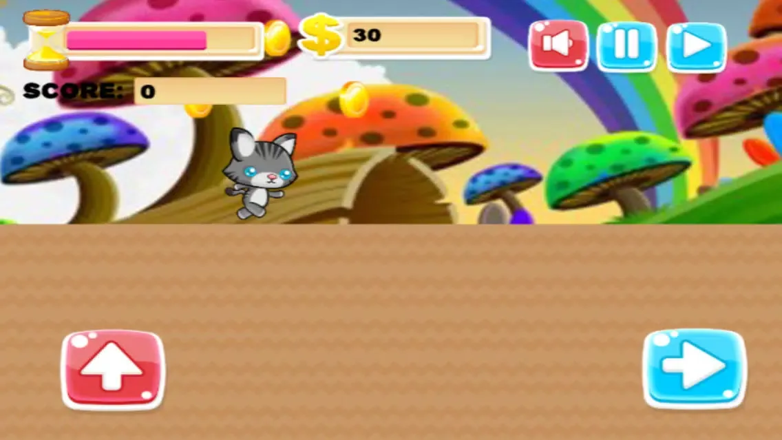 kitty jumper - meo happy free for kids 스크린샷