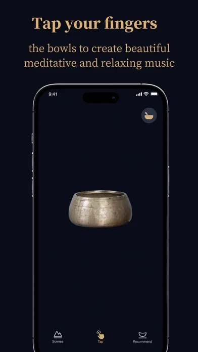 Capturas de pantalla de Tibetan Singing Bowls Bell