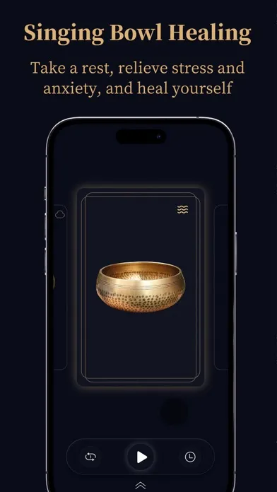 Capturas de pantalla de Tibetan Singing Bowls Bell