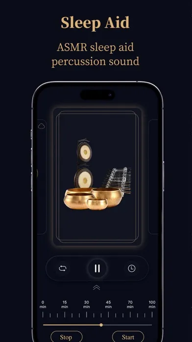 Capturas de pantalla de Tibetan Singing Bowls Bell