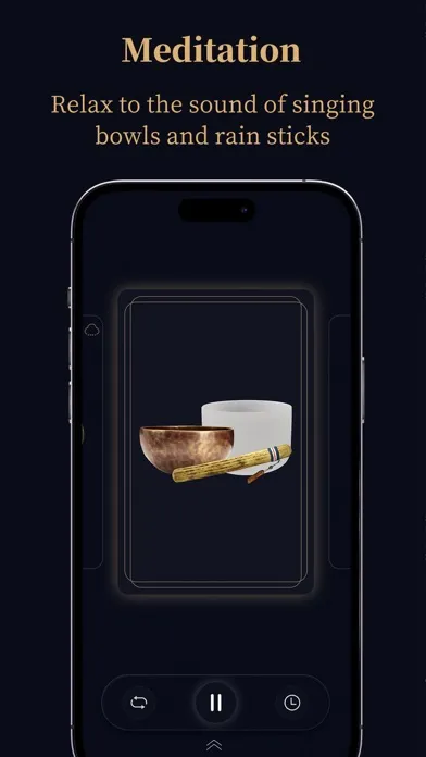 Capturas de pantalla de Tibetan Singing Bowls Bell