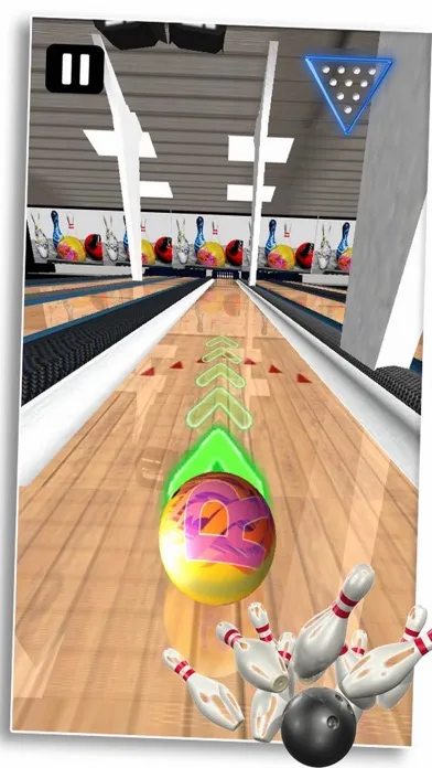 Tangkapan layar Bowling Push Pro