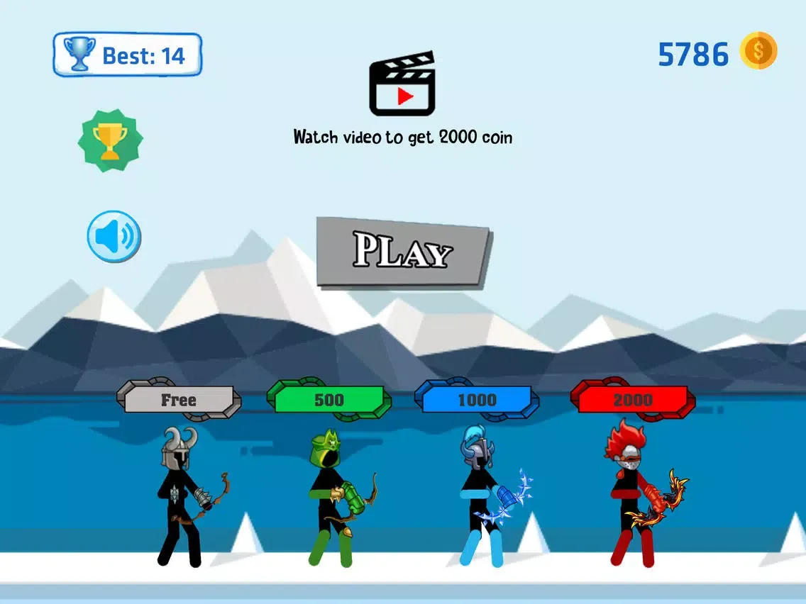 Captures d'écran de Archer Fight: Stickman iPad 