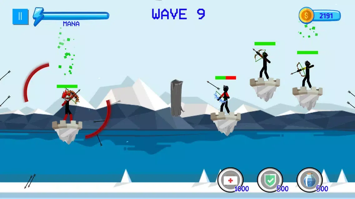 Captures d'écran de Archer Fight: Stickman
