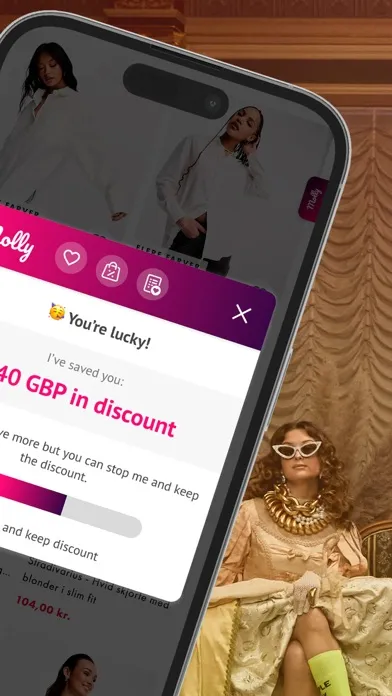 Molly Shopping Assistent应用截图