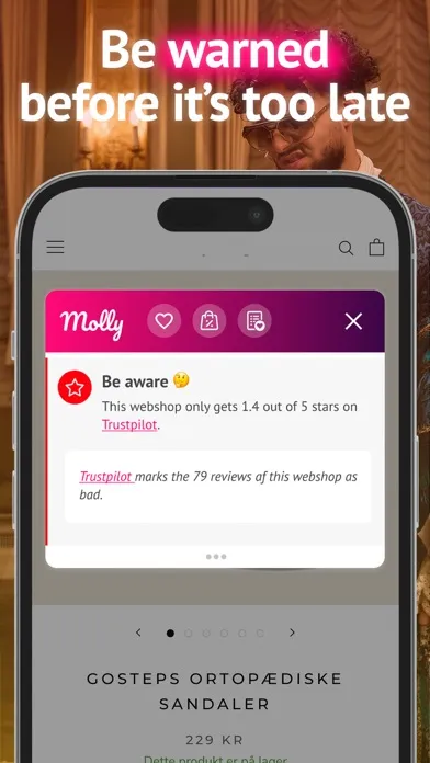 Molly Shopping Assistent应用截图