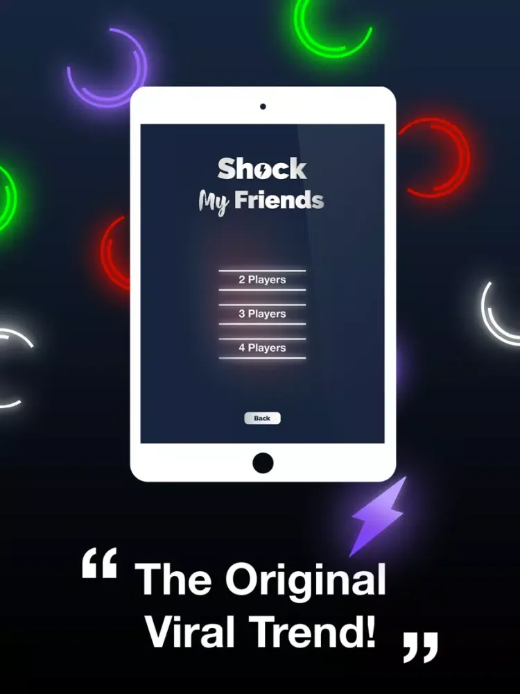 Tangkapan layar Shock My Friends - Satuna iPad 
