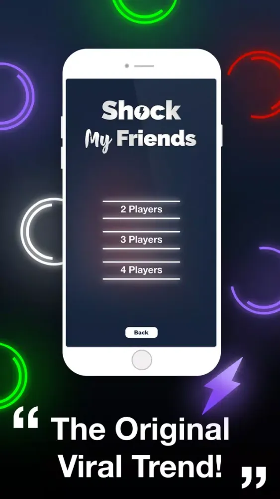 Tangkapan layar Shock My Friends - Satuna