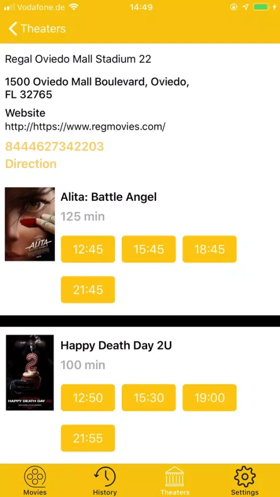 Show Movies - Box Theater سکرین شاٹس