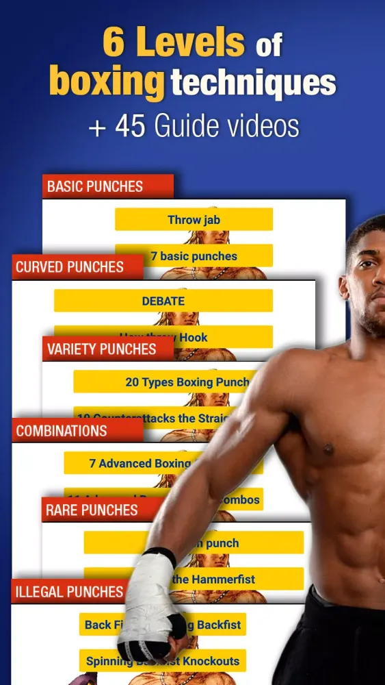 ภาพหน้าจอของ Learn boxing