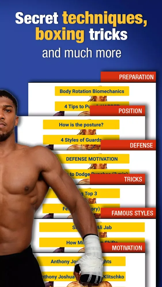 ภาพหน้าจอของ Learn boxing