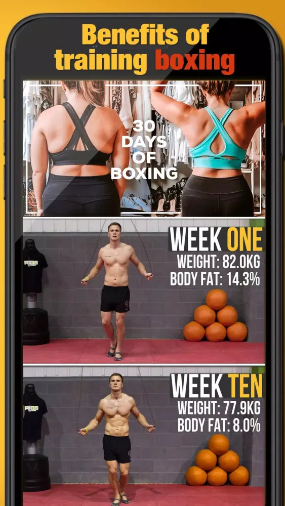 ภาพหน้าจอของ Learn boxing