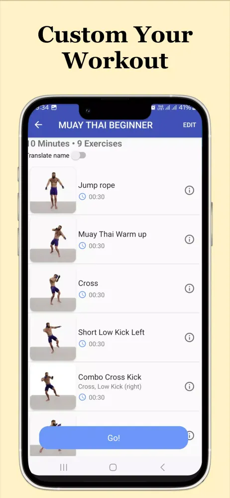 Muay Thai - Kickboxing Trainer Screenshots