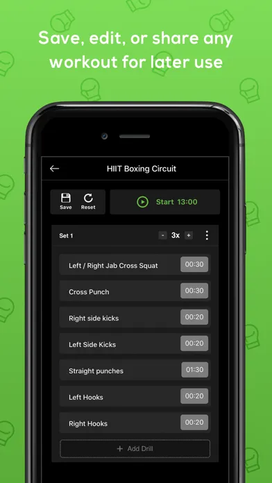Boxing HIIT Timer স্ক্রিনশট