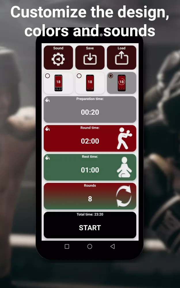 صور Boxing timer (stopwatch)