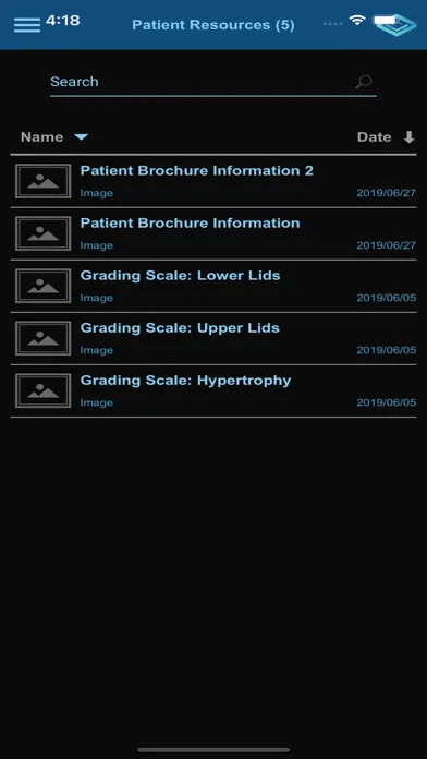 Screenshot di Medbase - Patients