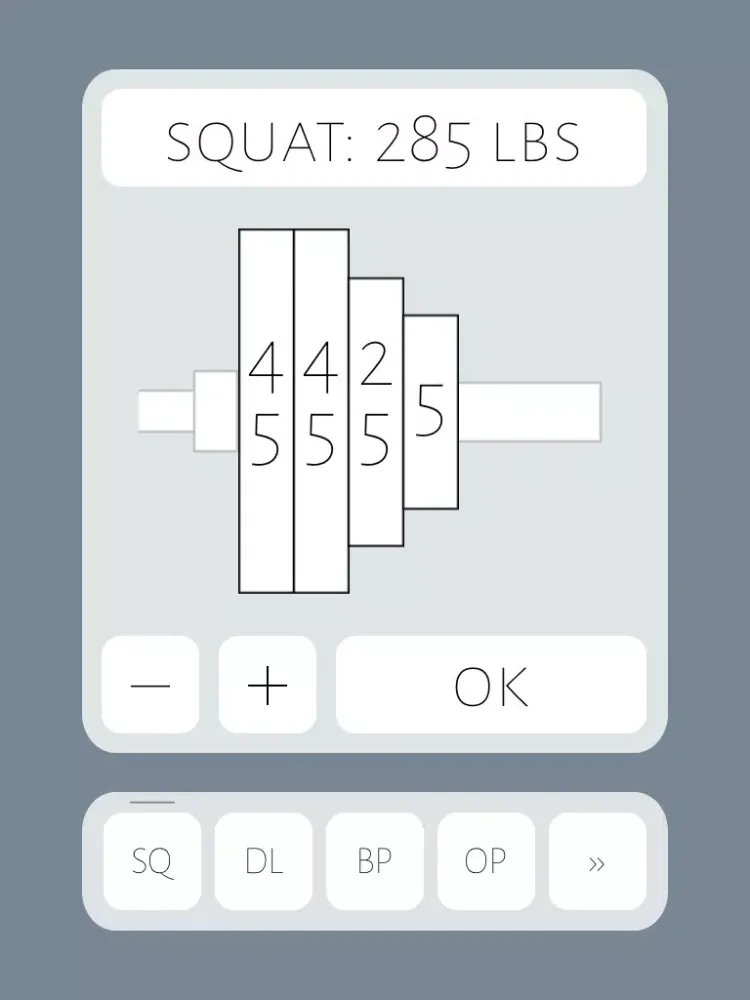 Simple Strength Tracker iPad  Screenshots