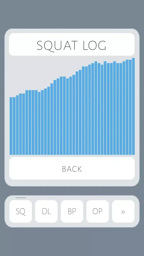 Simple Strength Tracker Screenshots