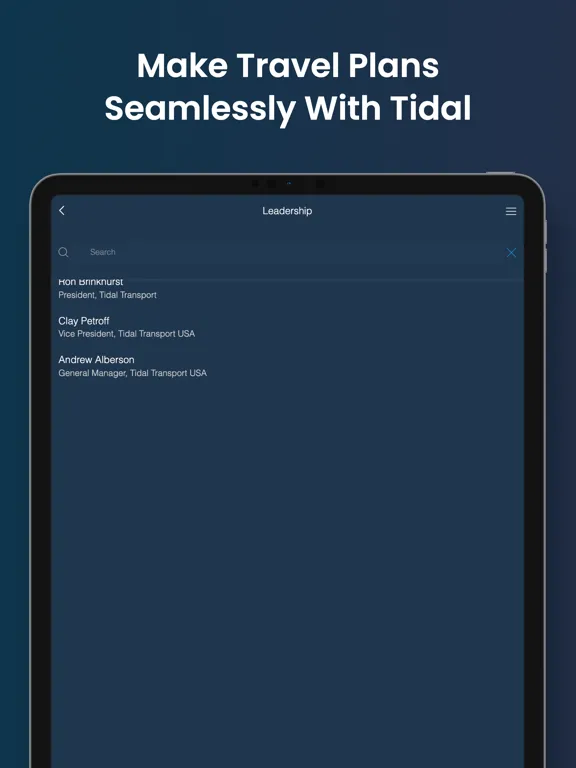 Tidal Transport iPad 應用截圖