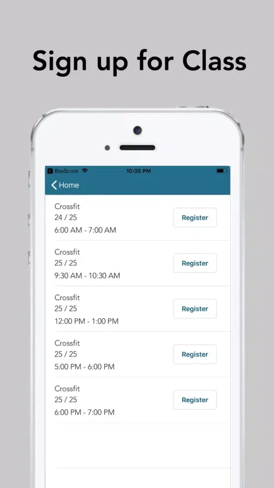 Boxscore Fitness স্ক্রিনশট