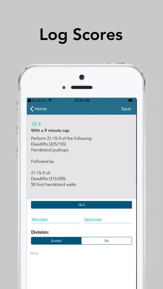 Boxscore Fitness স্ক্রিনশট