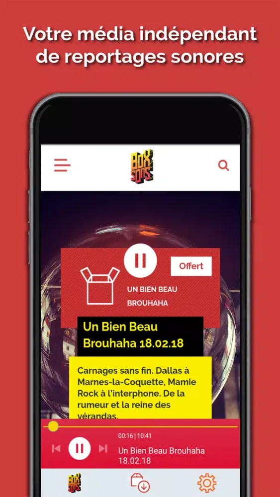 BoxSons | Média sonore Screenshots