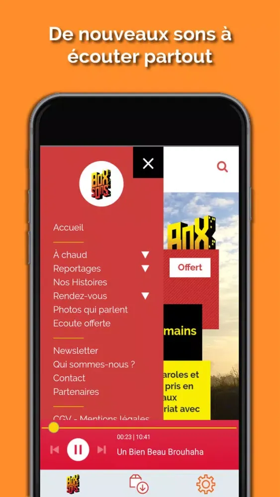 BoxSons | Média sonore Screenshots