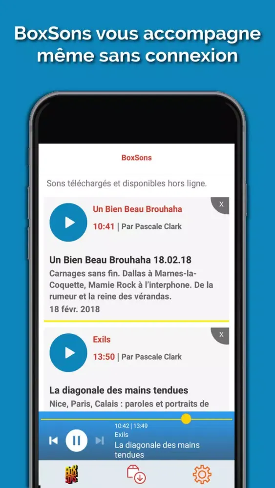 BoxSons | Média sonore Screenshots