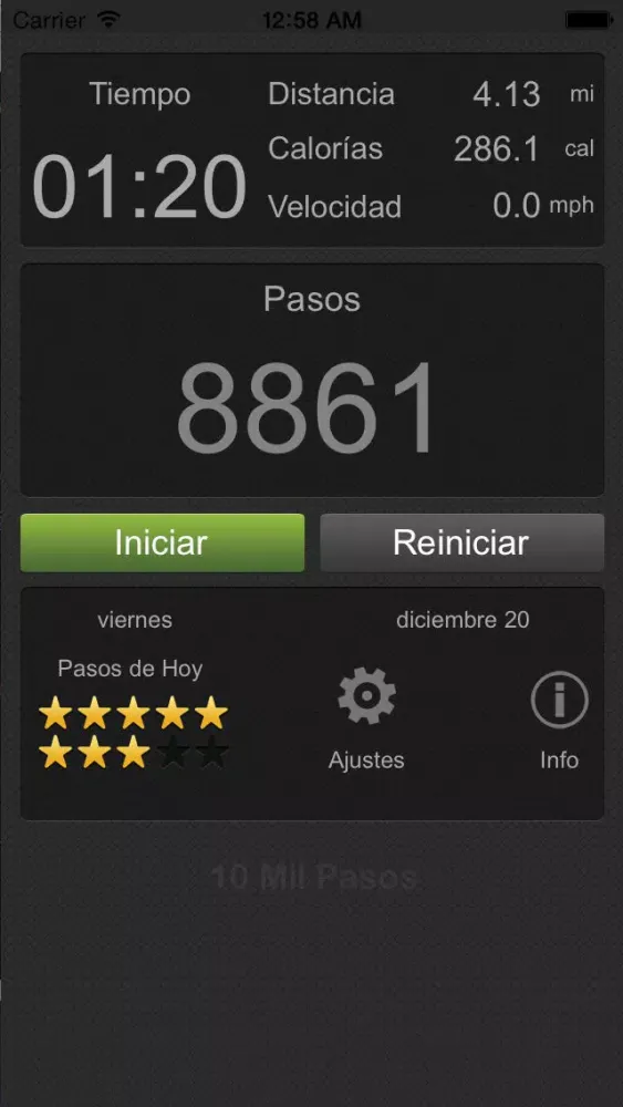 10 Mil Pasos سکرین شاٹس