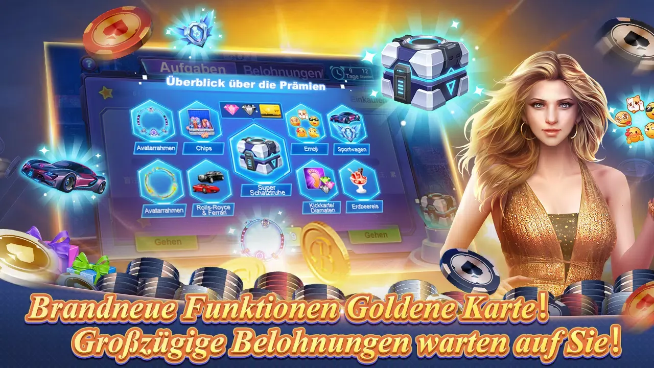 Texas Poker Deutsch (Boyaa) स्क्रीनशॉट