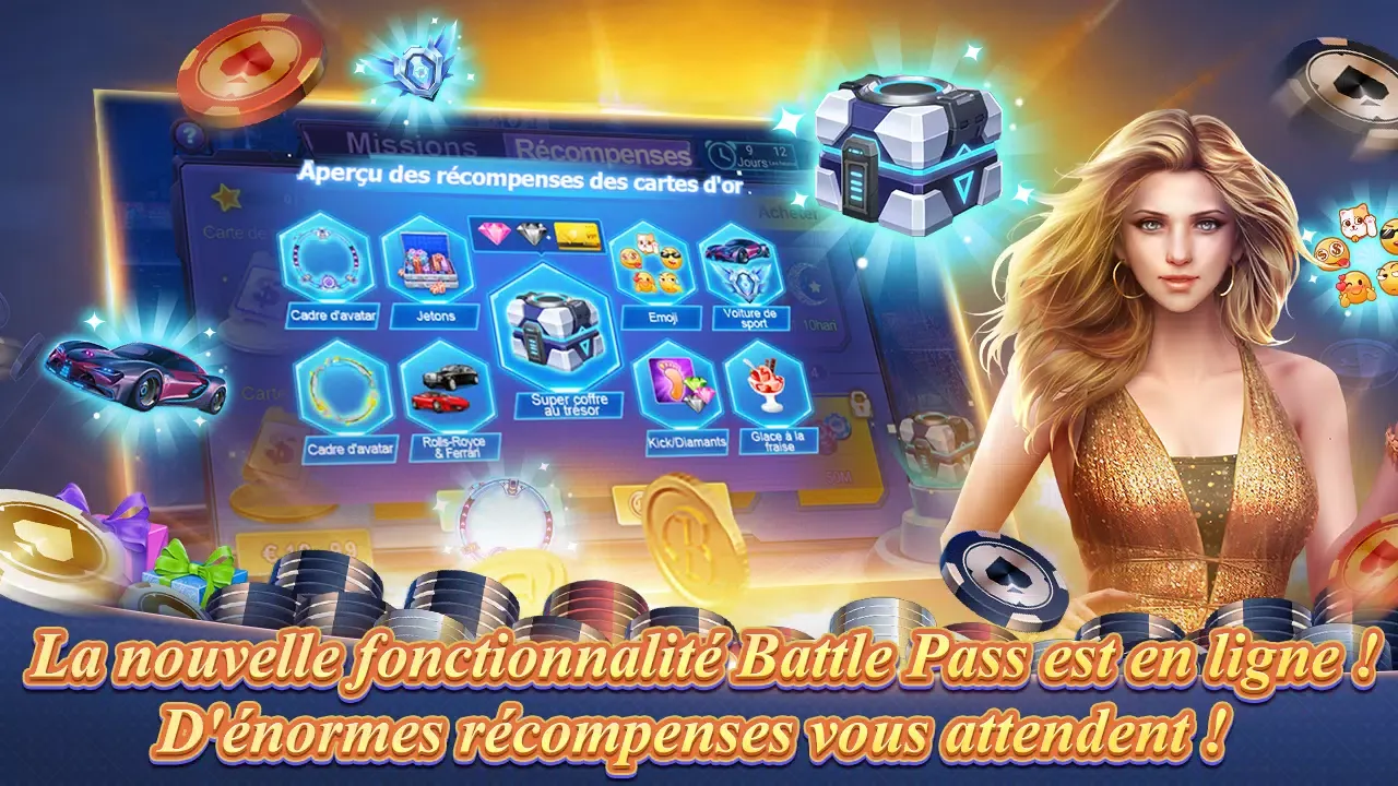 Screenshot di Texas Poker Français (Boyaa)