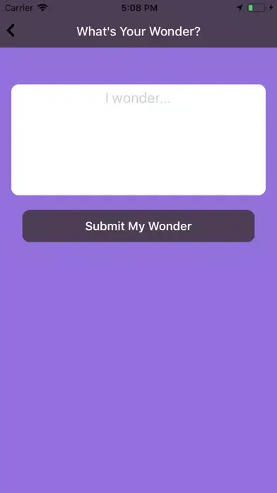 Wonder - Q & A स्क्रीनशॉट
