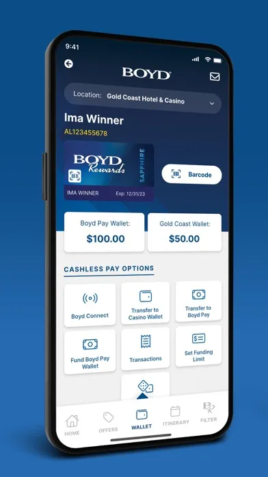 Boyd Rewards स्क्रीनशॉट